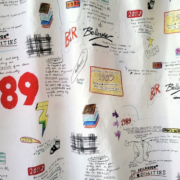 Bellerose Belgium Boys Print Shirt / 10~14 years - Picture 5 of 6